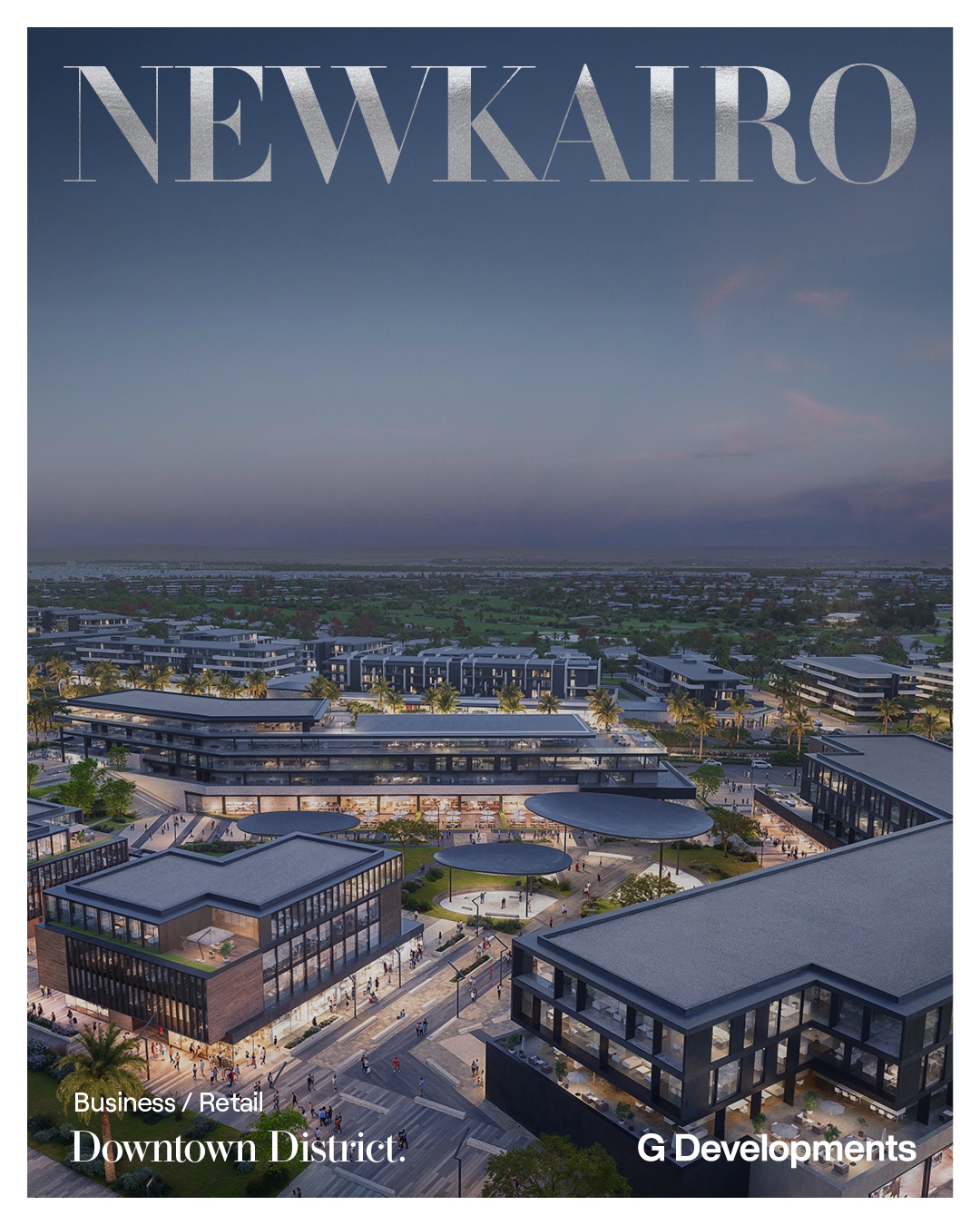New Kairo business and retail district